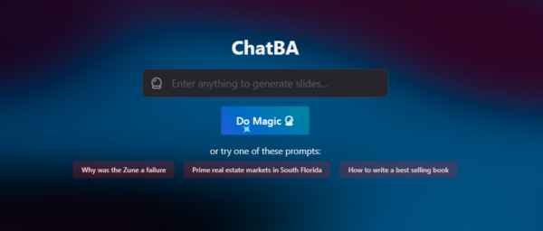 ChatBA