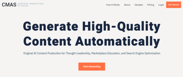 Content Marketing At Scale